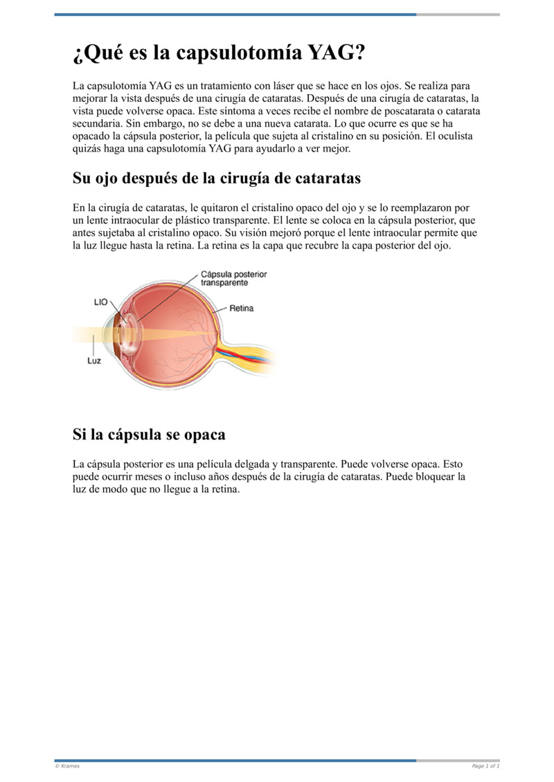 Text Qu Es La Capsulotom A Yag Healthclips Online