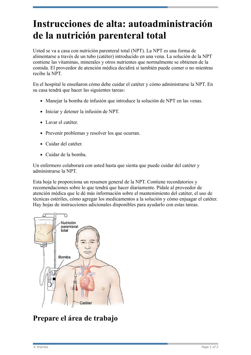 Pdf Instrucciones De Alta Autoadministraci N De La Nutrici N