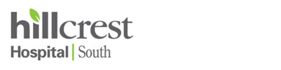 Logo image for Hillcrest Hospital South