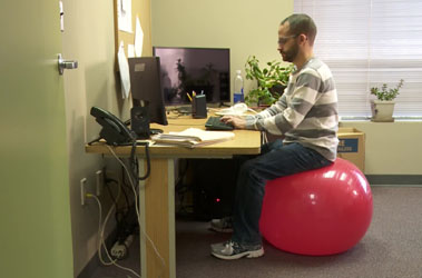 Thumbnail image for "Ergonomics and Activity at Your Desk"