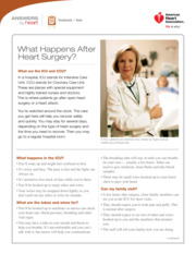 Thumbnail image for "What Happens After Heart Surgery?"