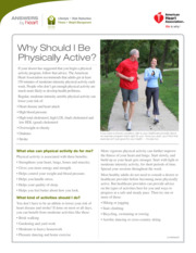 Thumbnail image for "Why Should I Be Physically Active?"