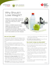 Thumbnail image for "Why Should I Lose Weight?"