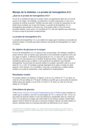 Thumbnail image for "Manejo de la diabetes: prueba de hemoglobina A1c"