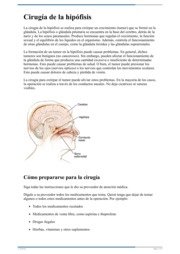 Thumbnail image for "Cirugía de la glándula pituitaria"