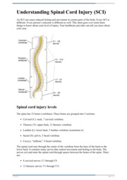 Thumbnail image for "Understanding Spinal Cord Injury (SCI)"