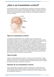 Thumbnail image for "¿Qué es un traumatismo cerebral?"