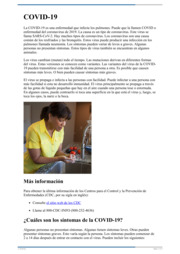 Thumbnail image for "Enfermedad del coronavirus 2019 (COVID-19): descripción general"
