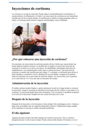 Thumbnail image for "Inyecciones de cortisona"