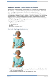 Thumbnail image for "Breathing Retraining: Diaphragmatic Breathing"