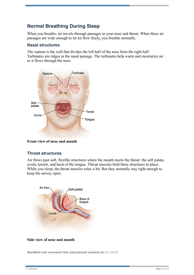 PDF Normal Breathing During Sleep HealthClips Online
