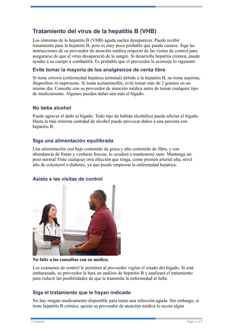 PDF - Tratamiento Del Virus De La Hepatitis B (VHB) - HealthClips Online