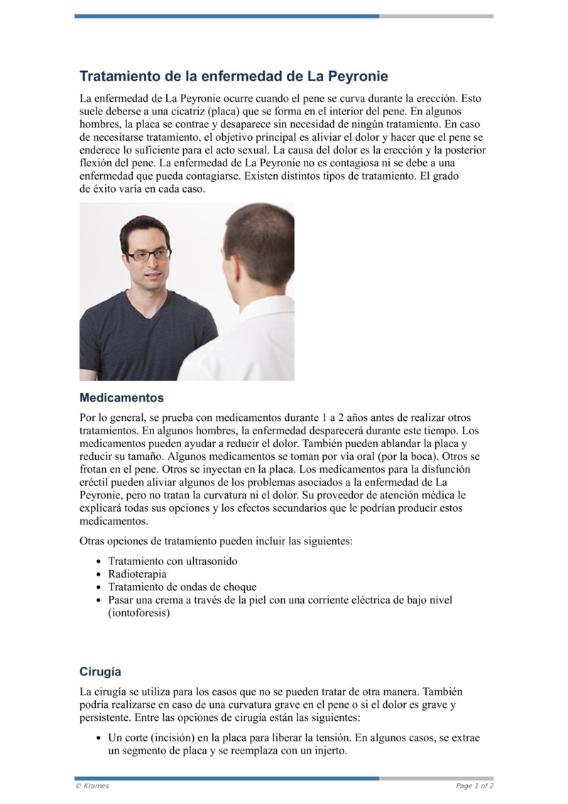 Pdf Tratamiento De La Enfermedad De La Peyronie Healthclips Online