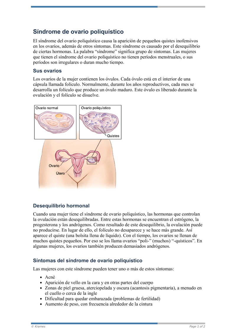 Pdf Síndrome De Ovario Poliquístico Healthclips Online 4272