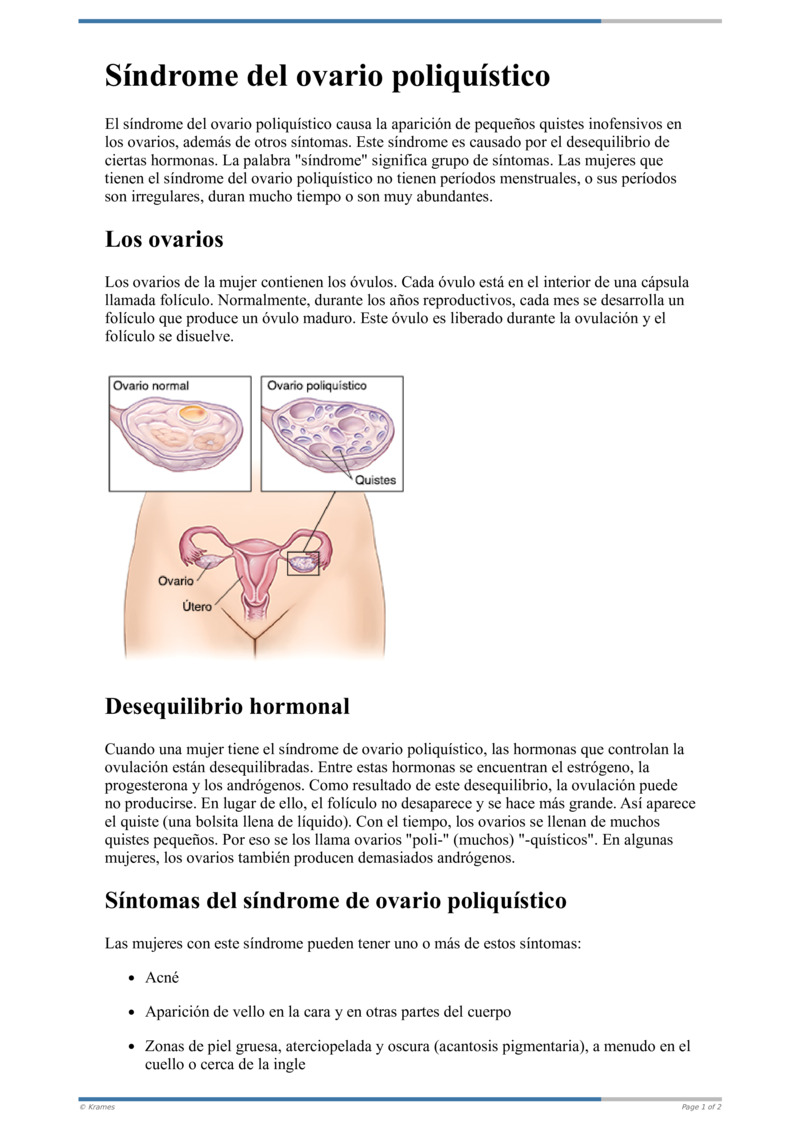 partes del ovario de la mujer