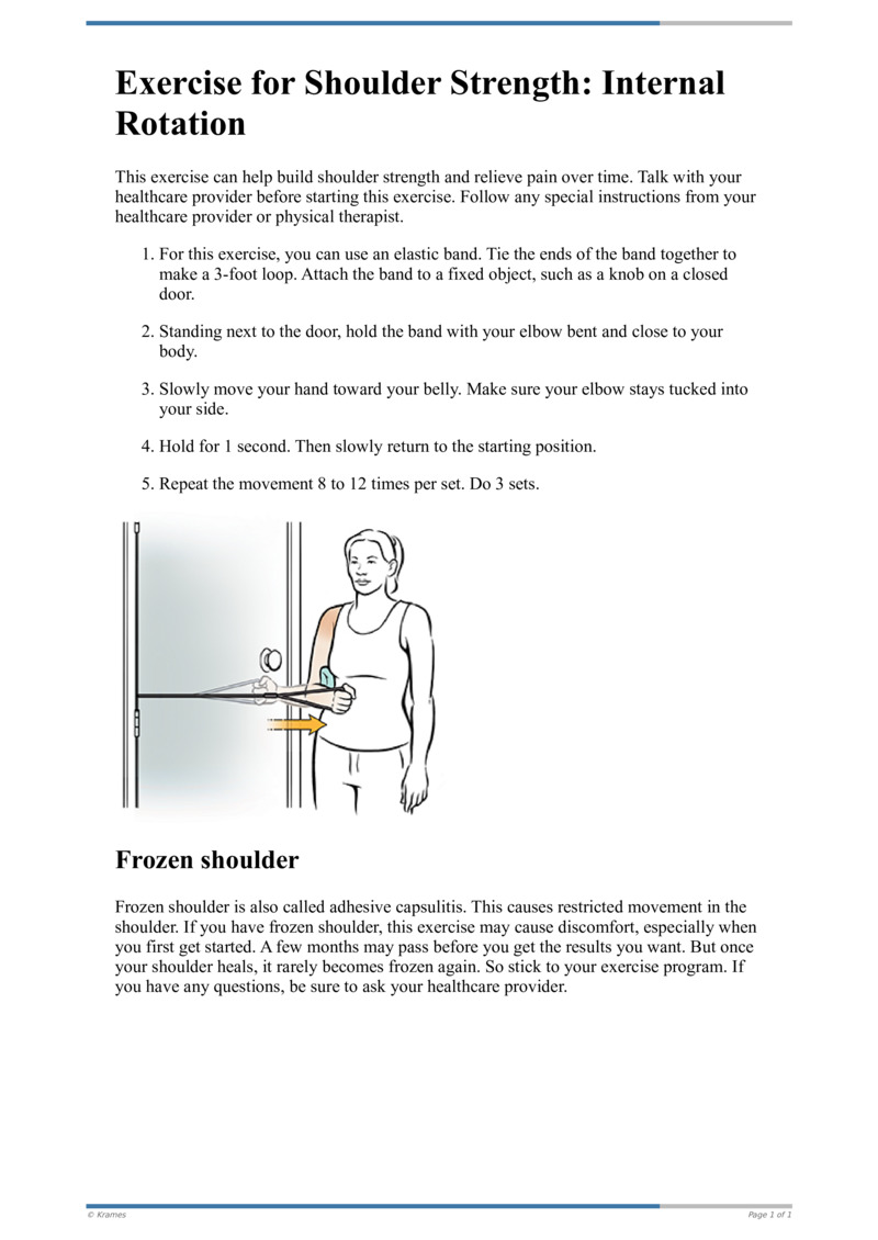 Text - Exercises for Shoulder Flexibility: Internal Rotation ...