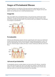 Thumbnail image for "Stages of Periodontal Disease"