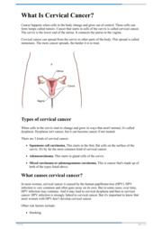 Thumbnail image for "What Is Cervical Cancer?"