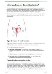 Thumbnail image for "¿Qué es el cáncer de cuello uterino?"