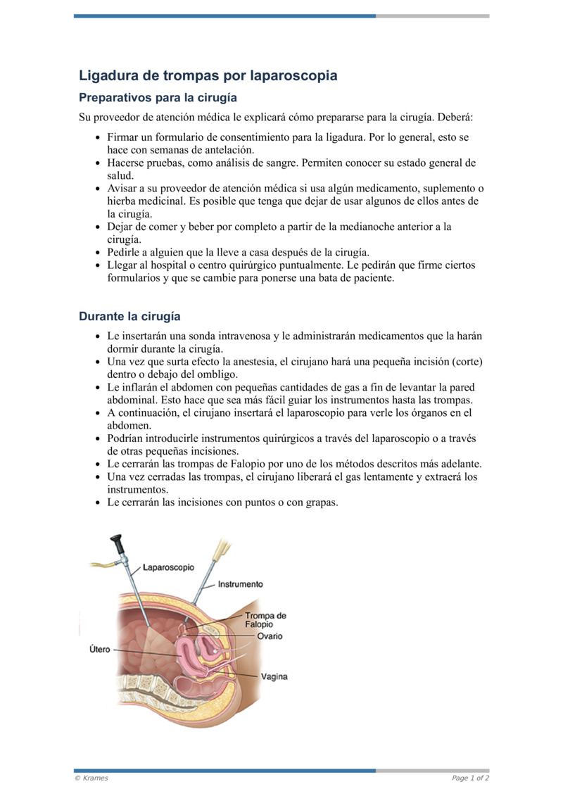 Pdf Ligadura De Trompas Por Laparoscopia Healthclips Online