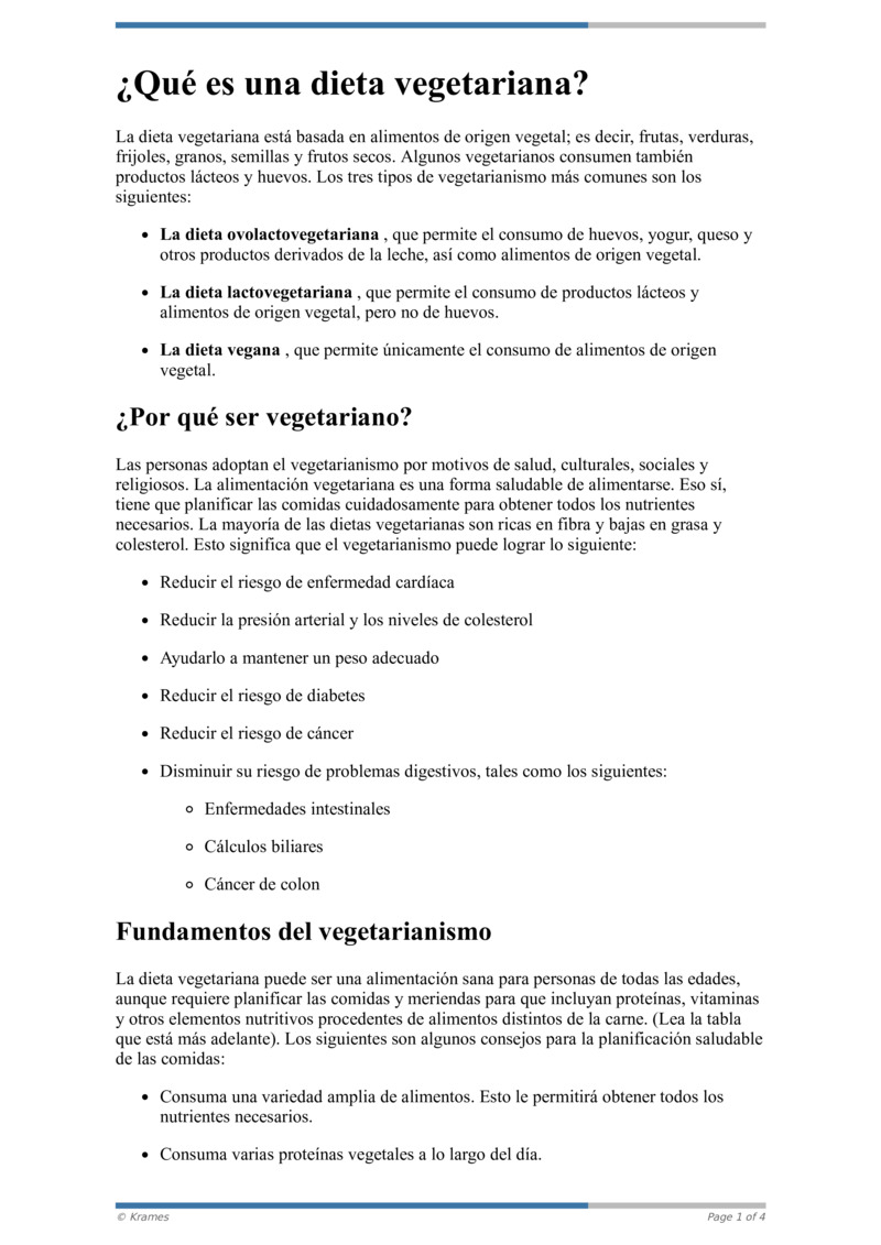 Pdf ¿qué Es Una Dieta Vegetariana Healthclips Online 3584