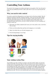 Thumbnail image for "Controlling Your Asthma"