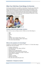 Thumbnail image for "When Your Child Has a Food Allergy: An Overview"