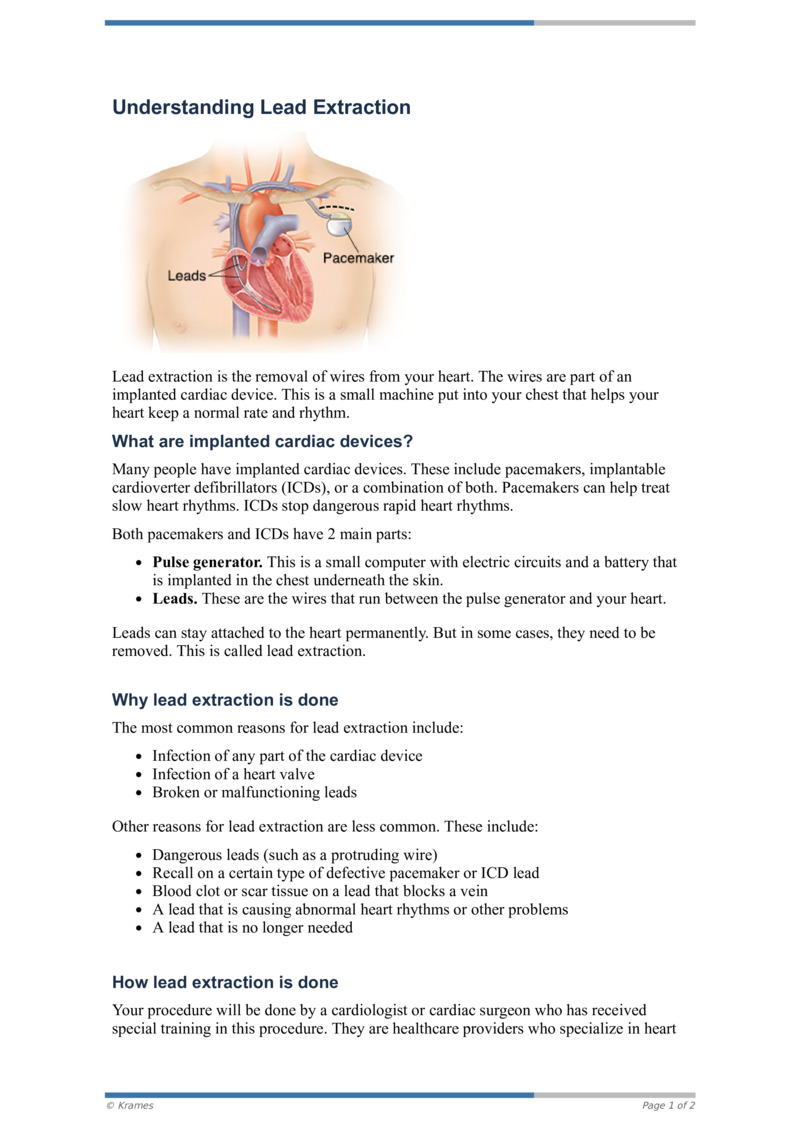 PDF - Understanding Lead Extraction - HealthClips Online