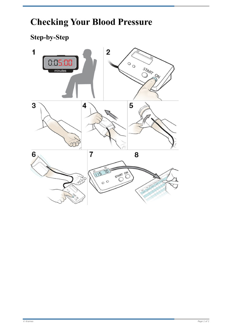 Text - Step-by-Step: Checking Your Blood Pressure - HealthClips Online