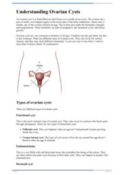 Thumbnail image for "Understanding Ovarian Cysts"