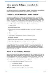 Thumbnail image for "Dieta para la disfagia: control de los alimentos"