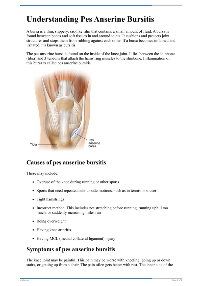 Understanding Medial Collateral Ligament Sprain