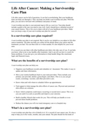 Thumbnail image for "Life After Cancer: What Is a Cancer Survivorship Care Plan?"