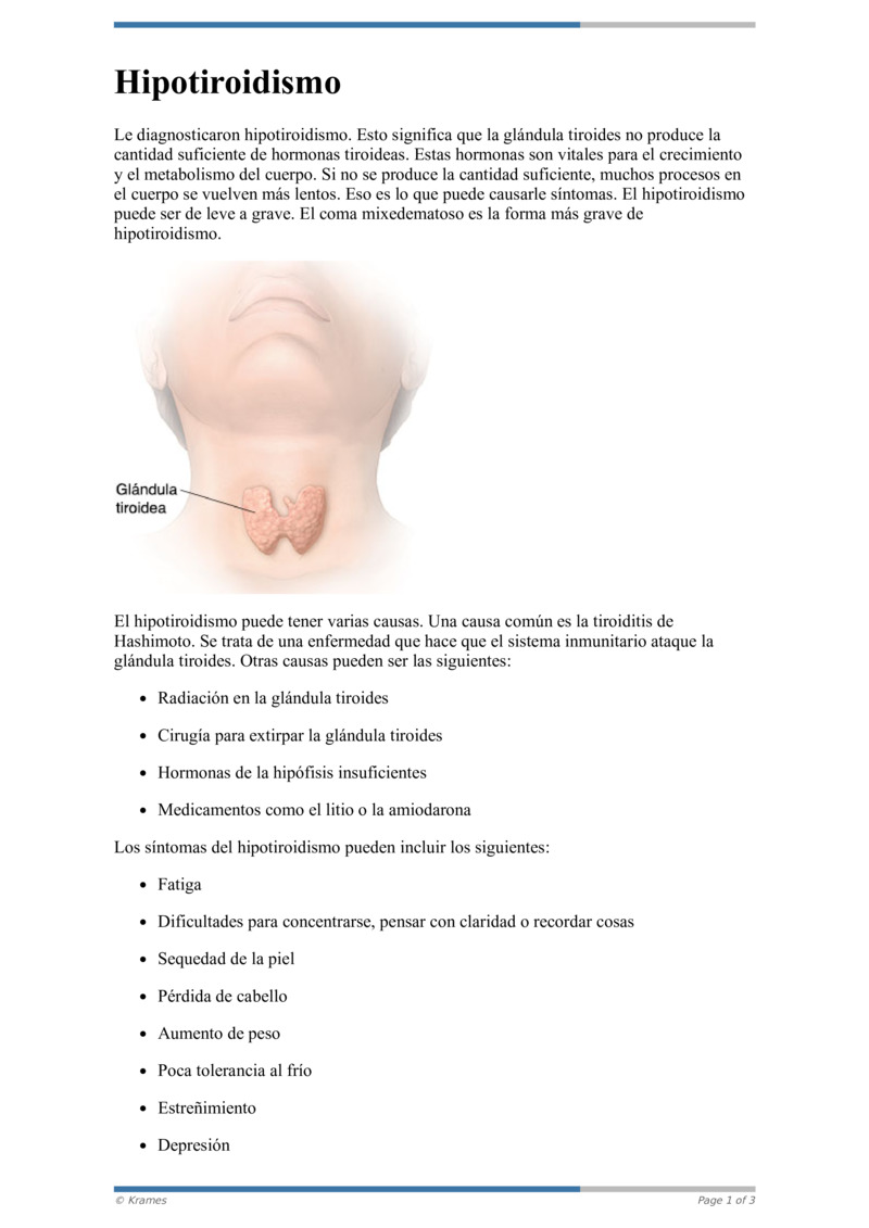 Poster image for "Hipotiroidismo"