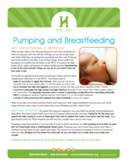 Thumbnail image for "Pumping and Breastfeeding"