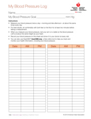 Thumbnail image for "My Blood Pressure Log"