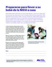 Thumbnail image for "Prepararse para llevar a su bebé de la NICU a casa"