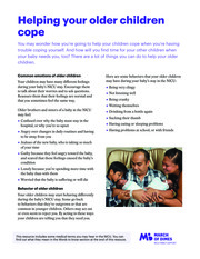Thumbnail image for "Helping Your Older Children Cope"