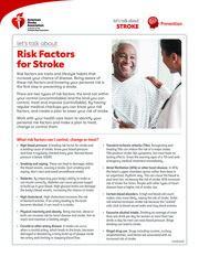 Thumbnail image for "Let's Talk About Risk Factors for Stroke"
