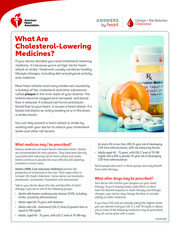 Thumbnail image for "What Are Cholesterol-Lowering Medicines?"
