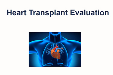 Thumbnail image for "Heart Pre-Transplant Education Presentation"