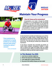Thumbnail image for "Maintain Your Progress"
