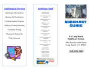 Thumbnail image for "Audiology Clinic Brochure"