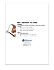 Thumbnail image for "Daily Hearing Aid Care"