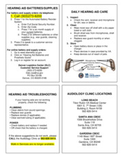 Thumbnail image for "Hearing Aid Fact Sheet"