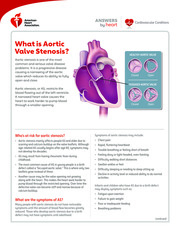 Thumbnail image for "What is Aortic Valve Stenosis?"