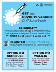 Thumbnail image for "Get Your COVID-19 Vaccine @ VA Long Beach"
