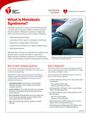 Thumbnail image for "What Is Metabolic Syndrome?"