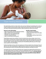Thumbnail image for "Triple Feeding Method"