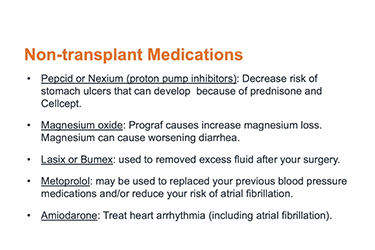 Thumbnail image for "After Your Lung Transplant: Medications Part 2"
